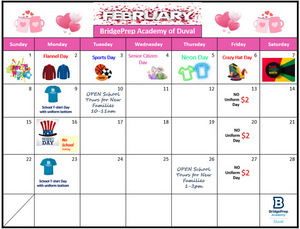 ✨ February  2026  Activity Calendar ✨